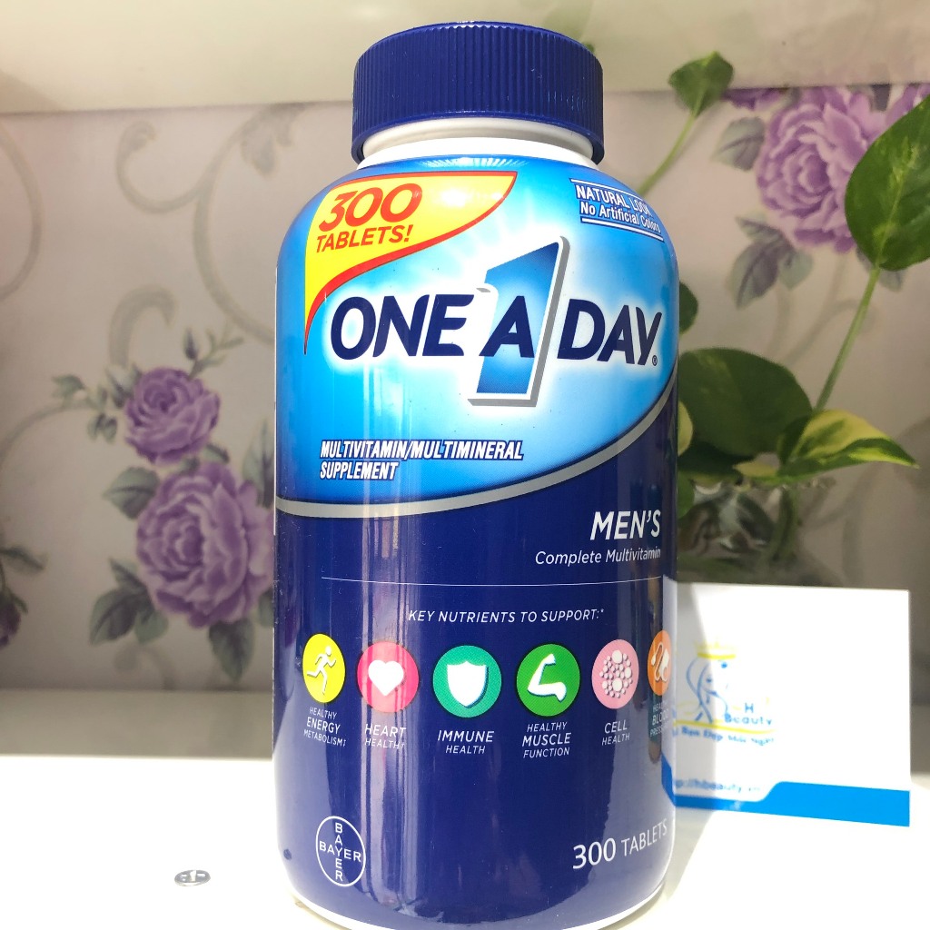 One A Day Men s Multivitamin Health Formula | Chai 300 viên