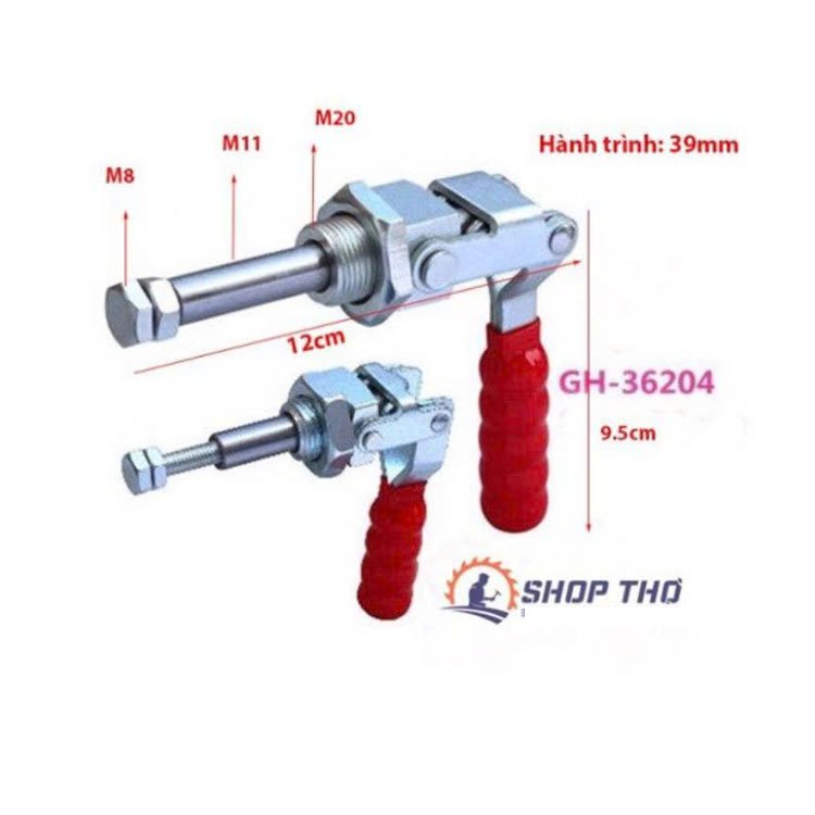 Sập thẳng, kẹp định vị GH36204M kiểu Fence