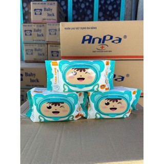 Khăn ướt không mùi Baby Wipes 650g khổ lớn, an toàn cho da
