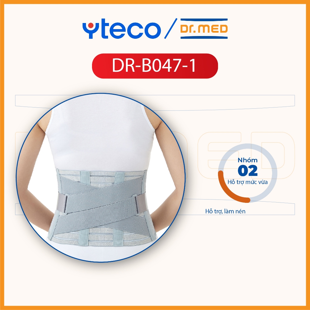 Đai lưng bụng đàn hồi Dr.MED DR-B047-1 - YTECO
