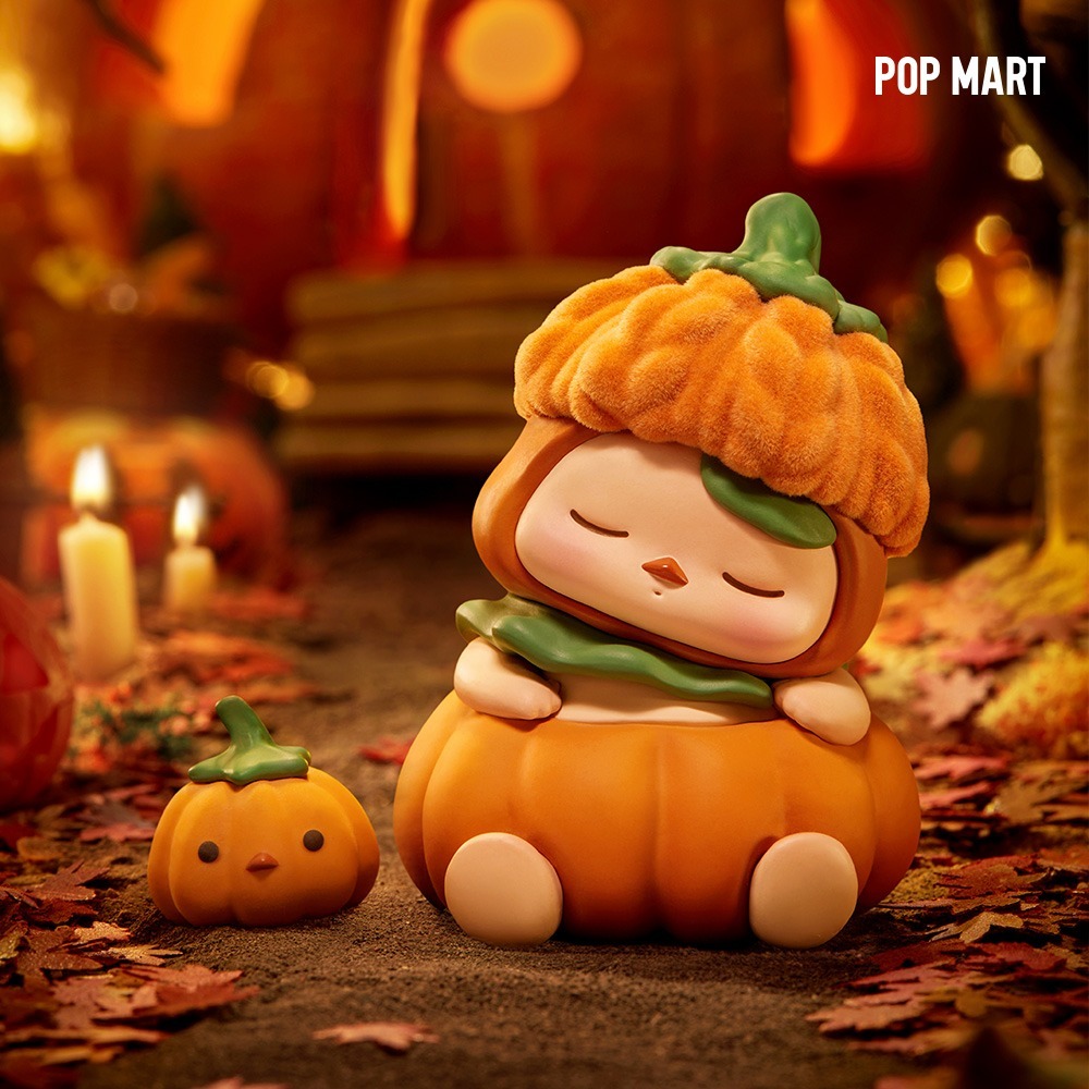 POP MART PUCKY Pumpkin Baby Figure
