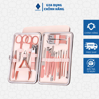 Bộ Bấm Móng Tay DIDOOGLT 16 Món,18 Món Thiết Kế Nhỏ Gọn Tiện Lợi Dễ Dàng Sử Dụng Cho Gia Đình