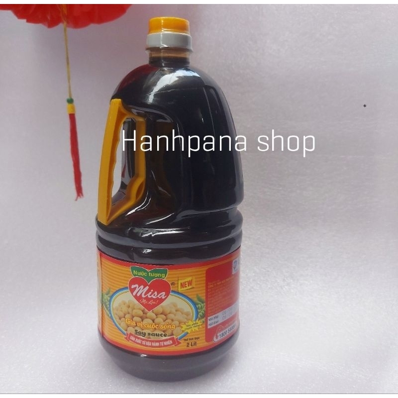 Nước Tương xì dầu MISA NEW, NƯỚC TƯƠNG QUÊ TÔI CŨ can 2 lít