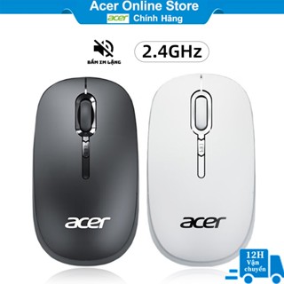 Chuột không dây acer 2.4Ghz tự sạc pin cao cấp 2 trong 1 chống ồn dùng cho Máy Tính,Laptop,laptop táo