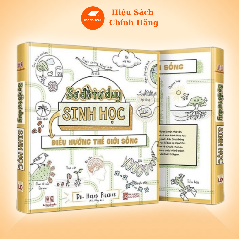 Sách - Sơ đồ tư duy Sinh học - Mind Map Biology, kho thông tin thú vị bởi những người đi đầu