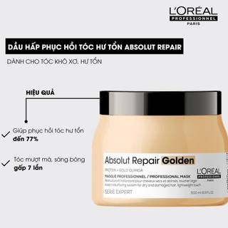 Hấp dầu L'OREAL phục hồi và chăm sóc tóc cao cấp
