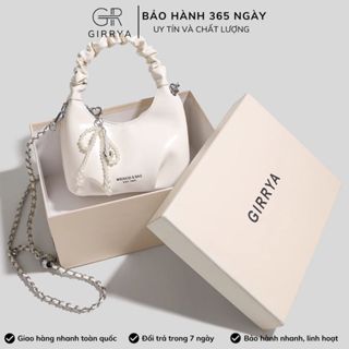  Túi xách nữ đeo chéo GIRRYA M32 - Túi xách nữ sát nách cao cấp phong cách Hàn Quốc đa dạng kiểu đeo mẫu mới 2025 