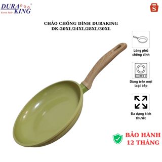  Chảo hợp kim  chống dính Gốm  thương hiệu DURAKING model DK- 20XL DK- 24XL DK- 28XL DK- 30XL 