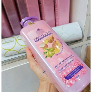 Sữa tắm dưỡng trắng nước hoa 900ml kèm nước hoa 3ml
