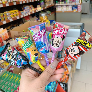 Combo 10 Que Kẹo Mút Popcan Disney Vị Ngẫu Nhiên Nhật Bản
