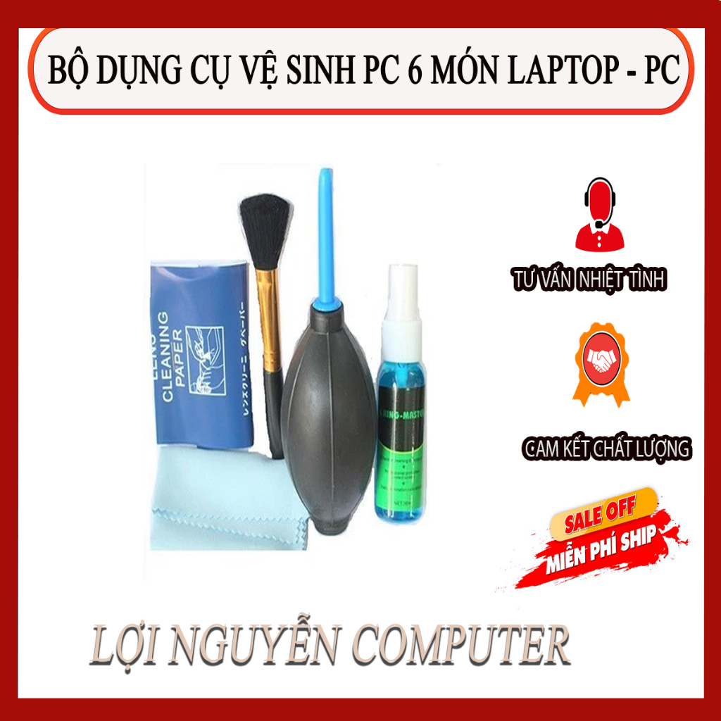 Bộ Vệ Sinh Máy Tính King Master (6 Món)