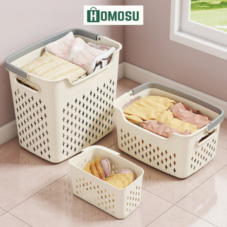 Giỏ Đựng Quần Áo, Giỏ Đựng Đồ Giặt, Sọt Đựng Quần Áo Bẩn Có Quai Xách, 3 Kích Thước Đa Dạng Lựa Chọn Q048