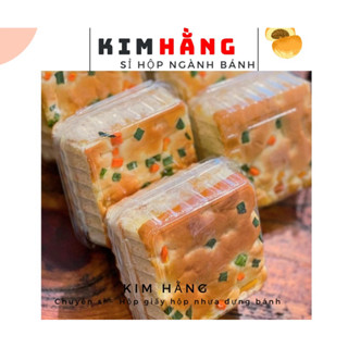 Set 100 hộp H127 đựng bánh donut, hộp đựng xôi chữ Phúc , Lộc size 10cm , hộp đựng bánh bông lan ,...