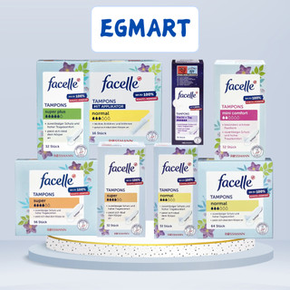  Băng vệ sinh Tampon Facelle đầy đủ size - Đức 