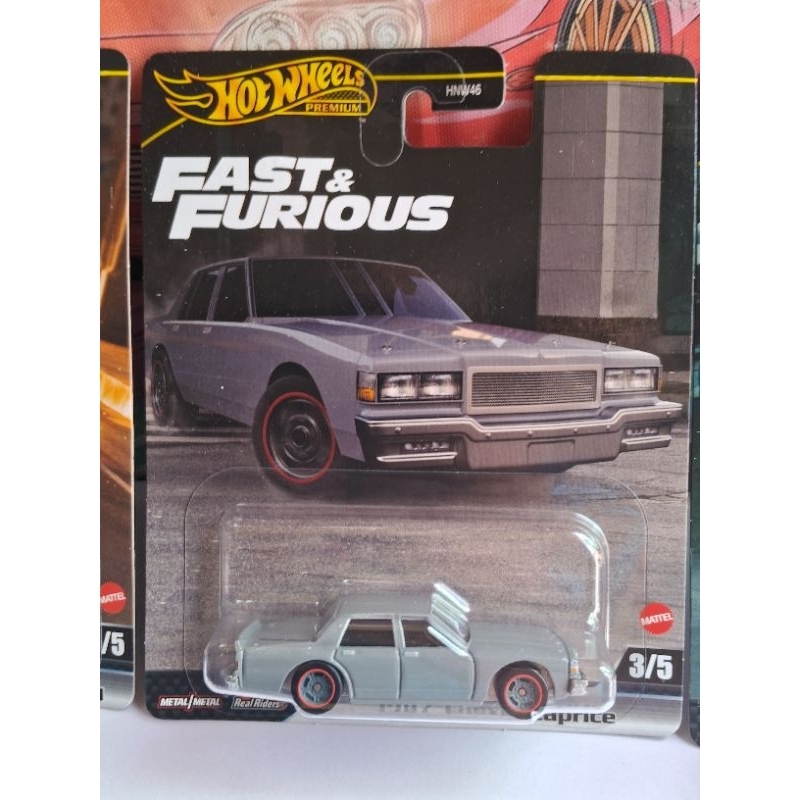 HOT WHEELS PREMIUM 1987 CHEVY CAPRICE FAST AND FURIOUS