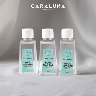 Nước rửa bạc CARA LUNA (1 chai) - Nước rửa trang sức bạc sáng bóng - Dung dịch rửa bạc