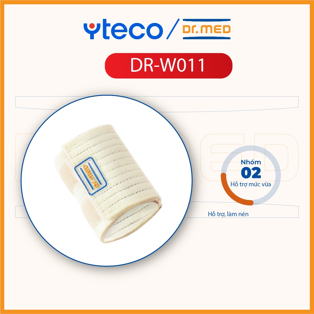 Bao đeo bảo vệ cổ tay đàn hồi Dr.MED DR-W011 - YTECO