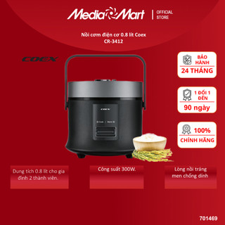 Nồi cơm điện cơ 0.8L Coex CR-3412