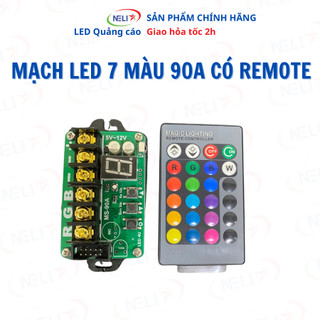  Mạch điều khiển Led 7 màu  RGB  công suất 90A 