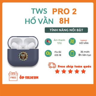  Tai Nghe Bluetooth PRO 2 ANC Hổ Vằn CHIP Lesxun  bản mới  Fix lOS 26 Nâng cấp màng loa Âm to Bass hay Pin trâu 8H 