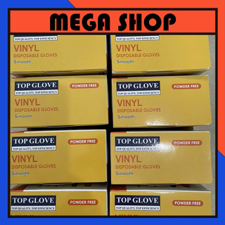   HỘP 100 cái Top glove  Bao tay nhựa dẻo PVC ,nữ đeo size M ,nam đeo size L và XL ,nhỏ đeo S ,chuyên thẩm Mỹ ,thực phẩm. 