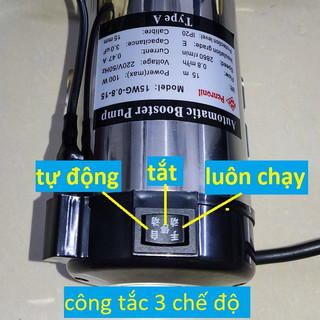 BƠM TĂNG ÁP 100W