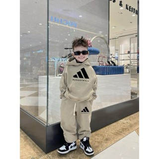 Bộ quần áo nỉ hoodie thu đông cho bé trai hình basketball, Set áo nỉ mũ quần jogger trẻ em.TPKIDS,[M868]