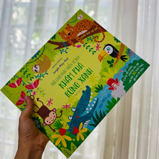 Sách- Trò chơi phát triển tư duy- Khám phá rừng xanh