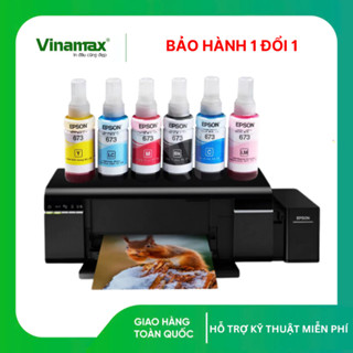 [ HỎA TỐC ] Mực in phun máy in Epson L1800, L800, L805, L850 (mã 673)