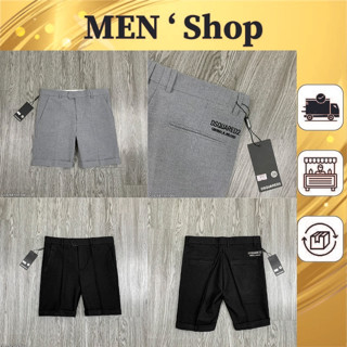 Quần Đùi Âu DSQ Nam Nữ Cao Cấp Chữ Thêu Nhỏ Mặt Sau - Quần Đùi Vải Nam Nữ Cao Cấp Hot Trend 2024