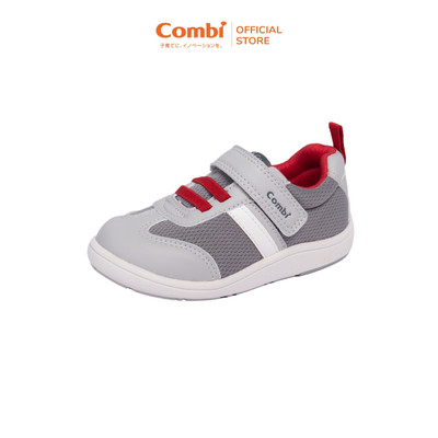 Giày Combi S-Go đế định hình chống bàn chân bẹt 24AW01 màu ghi