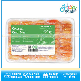 Thịt Càng Ghẹ Đông Lạnh Nhập Khẩu Từ Nhật Bản 100g – Wild Caught Crab Meat