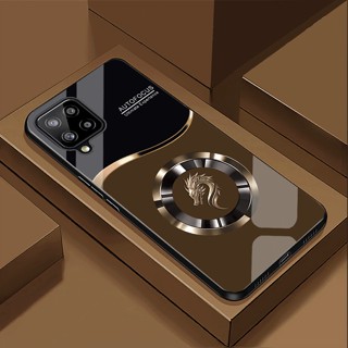 Ốp Lưng cho SAMSUNG GALAXY M33, M53 Mặt kính cường lực, cao cấp Họa tiết FOCUS RỒNG