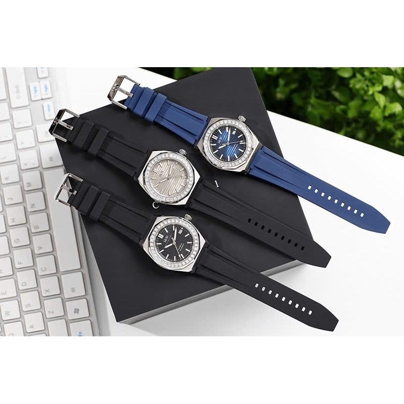[Chính Hãng 100%] Đồng Hồ Nam IW Carnival 733G (733) Máy Cơ (Automatic) Kính Sapphiare Siz 42 Dây Si