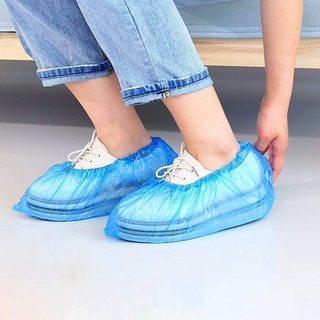 Combo 100 Túi Nylon Bọc Giày Đi Mưa Chống Thấm Nước Bảo Vệ Giày Của Bạn Khỏi Bụi Bẩn 8825