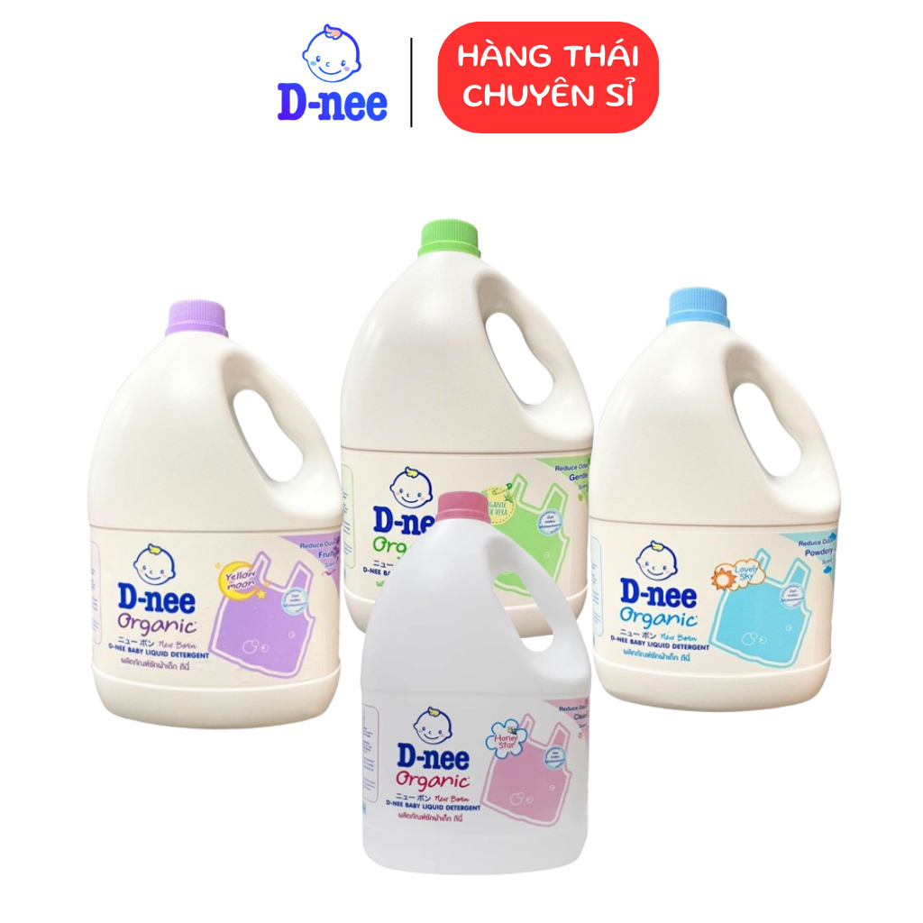 (CHÍNH HÃNG) Nước Giặt Dnee 3000Ml Thơm Dịu An Toàn Cho Bé - Nước Giặt Thái Chính Hãng (Đại Thịnh)