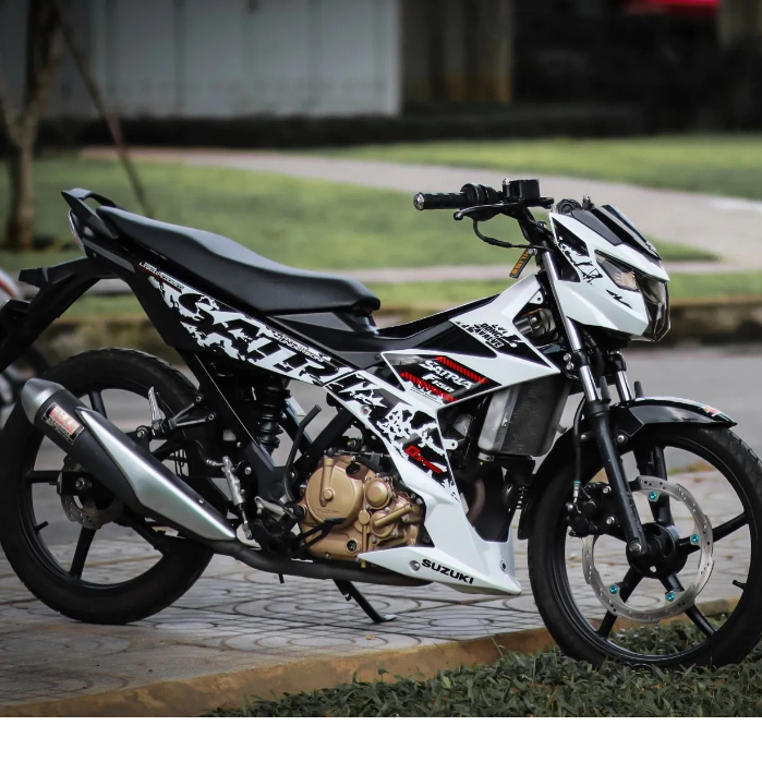 Tem rời Satria trắng đen Kiểng (3)