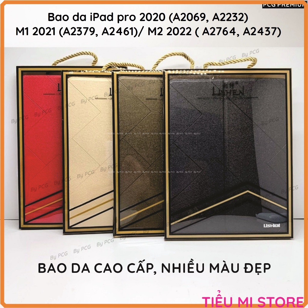 Bao da iPad pro 2020 (A2069, A2232)/ M1 2021 (A2379, A2461)/ M2 2022 ( A2764, A2437) 11 in và 12.9 i