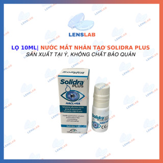 Nước Mắt Nhân Tạo Solidra Plus 10ml - Hàng Chính Hãng