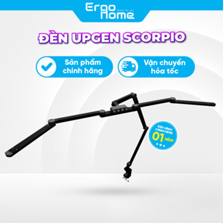 Đèn bảo vệ mắt kẹp bàn UPGen Scorpio làm việc, học tập, đọc sách có thể kéo dài và gấp gọn, nhiều chế độ sáng - ERGOHOME