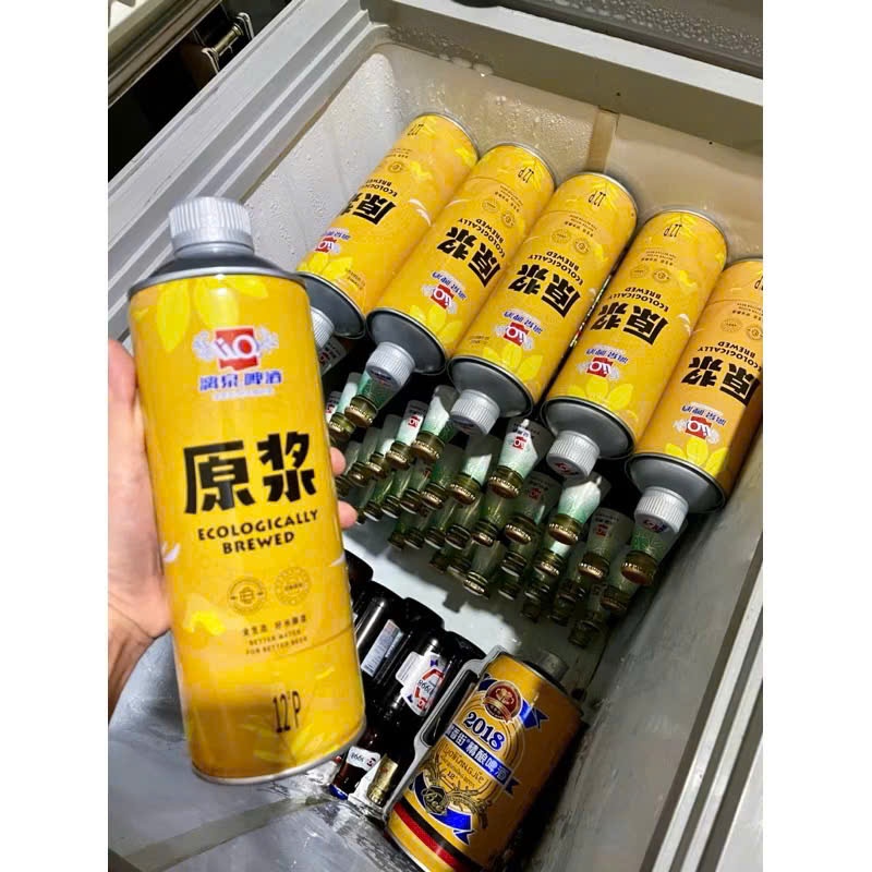 Thùng Bia Liquan Vàng Lon 1Lít Thơm Ngon Chuẩn Hàng Nhập Khẩu