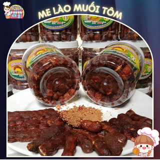  《HÀNG CHUẨN》Me Lào Một Nắng Muối Tôm Hũ 500G - Me Lào Chua Ngọt Ăn Là Ghiền - NGON STORE 