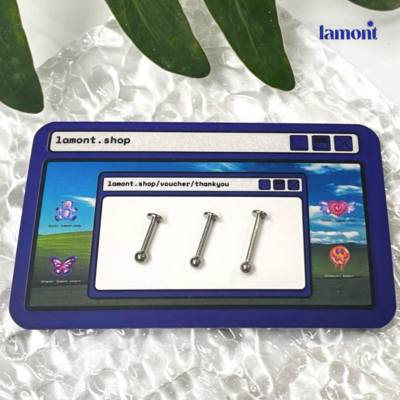 Khuyên Titan Bi Cơ Bản (F136) • Lamontshop