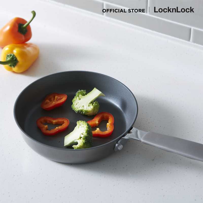 Chảo Chiên Lock&Lock Handycook có tay cầm 16cm không dùng bếp từ LHD1163
