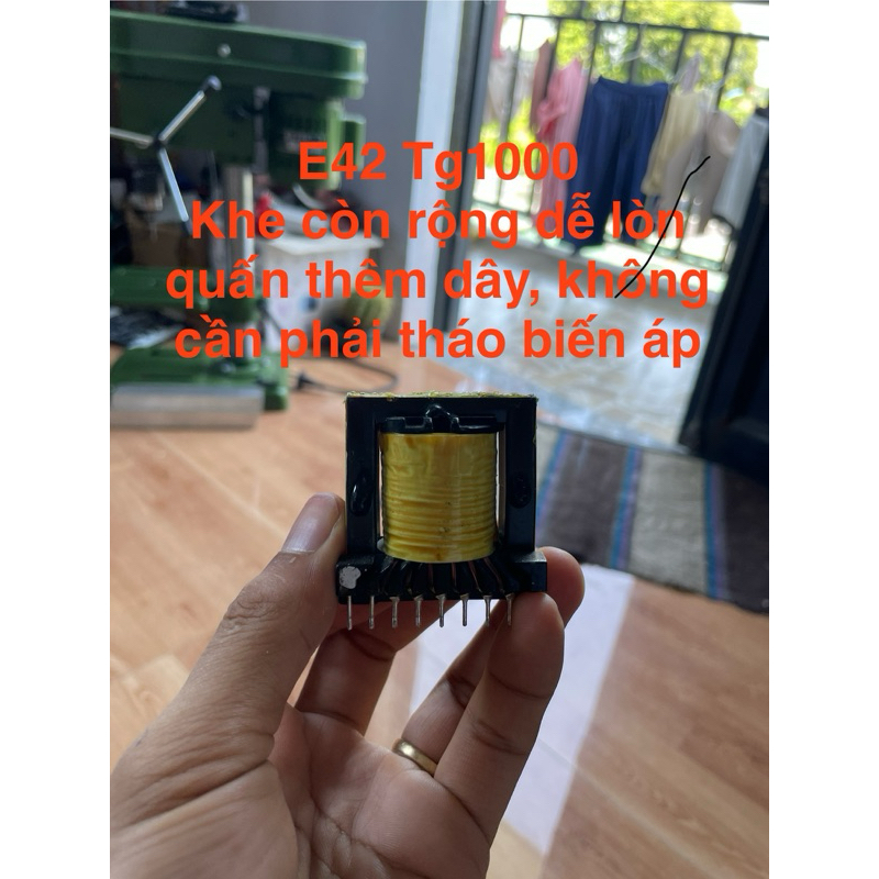 Biến áp xung E42 tg1000, bao sống 100%
