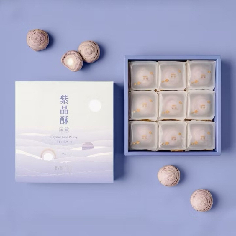 [ Hàng Air 🚀] BÁNH KHOAI MÔN NGÀN LỚP ĐÀI LOAN EVERICH