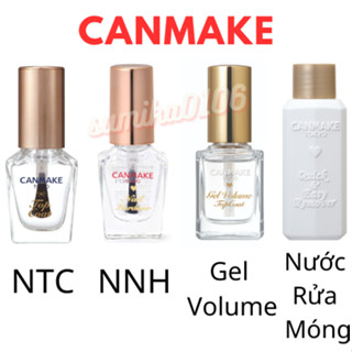 Sơn Bóng Canmake Top Coat, Sơn Bóng Gel Volume Top Coat, Base Coat, Nước Tẩy Móng Canmake Nội Địa Nhật Bản