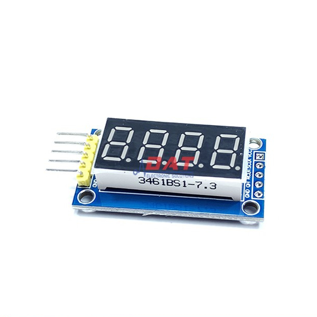 Mạch Hiển Thị 4 Led 7 Đoạn 74HC595