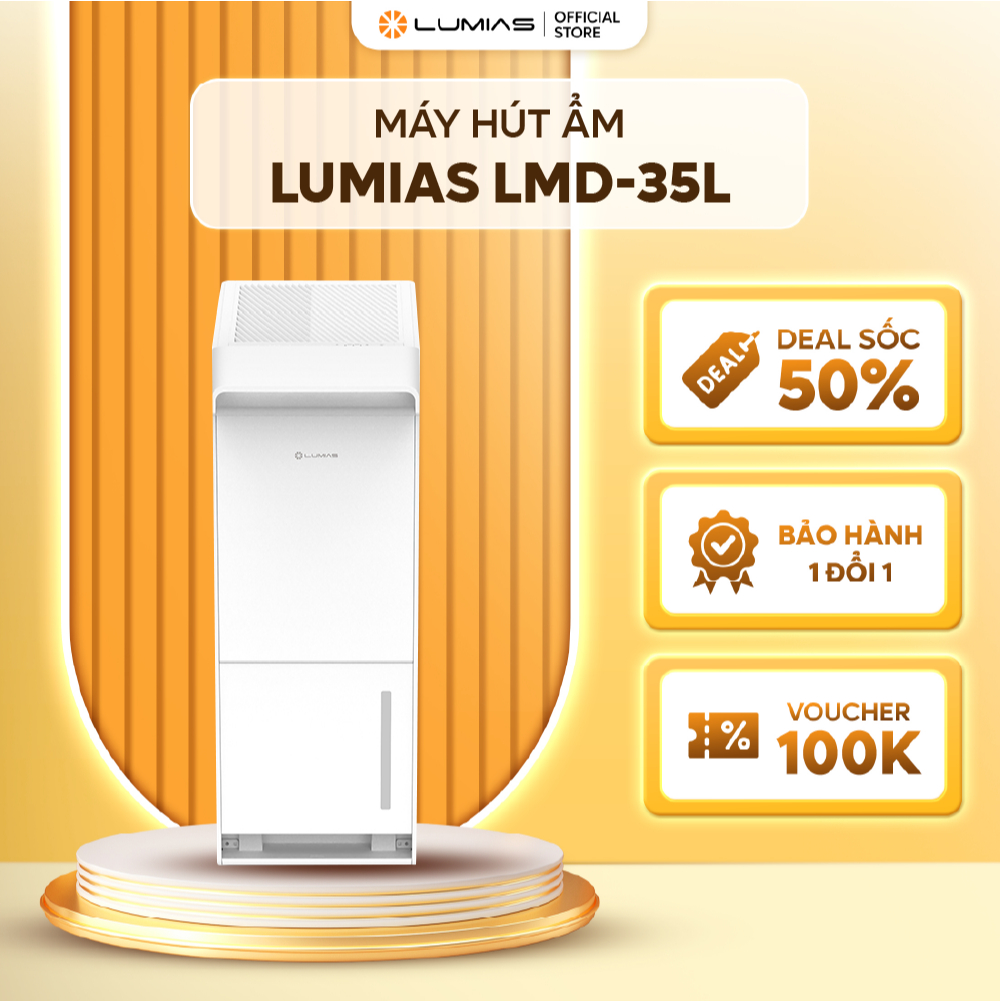 Máy hút ẩm Lumias LMD-35L - 420W, 35L/ngày