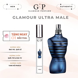 Nước Hoa Nam Ultra Male Glamour, Ultra Male Chiết Lôi Cuốn, Mạnh Mẽ 10Ml